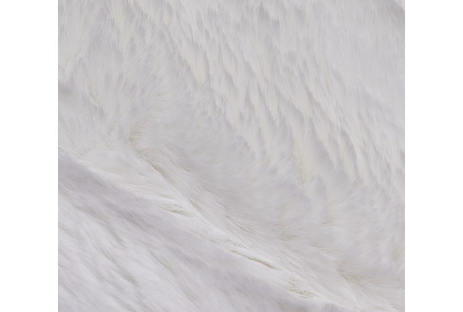 Kaycee White Shaped 6x9 Area Rug